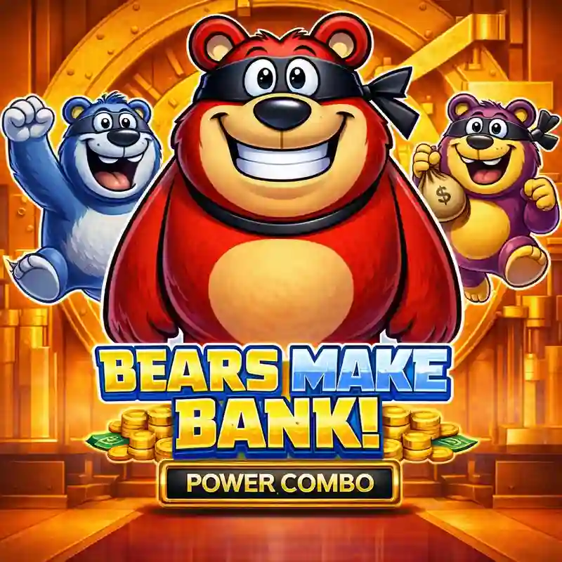 Bears Make Bank! Power Combo slot game banner